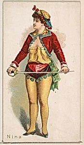 Nina, from the Ballet Queens series (N182) issued by Wm. S. Kimball & Co. by William S. Kimball & Company