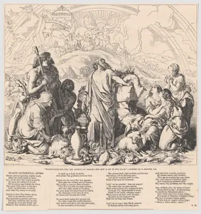Noah's Sacrifice, from "Illustrated London News"