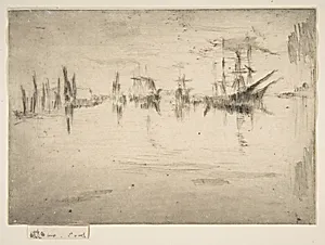 Nocturne: Shipping by James McNeill Whistler