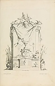 Nouveau Livre de Vases. Title Page