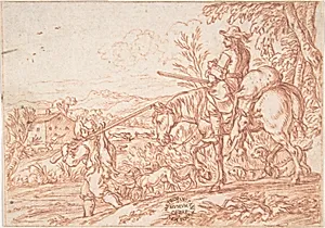November (one of a series representing the labors of the months) by Jonas Umbach
