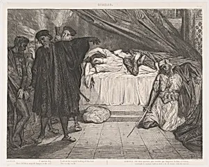 "O Spartan dog": plate 15 from Othello (Act 5, Scene 2)