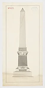 Obelisk Grave Monument, No. 1322