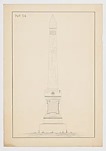 Obelisk Grave Monument, No. 34