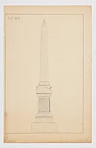 Obelisk Grave Monument, No. 84