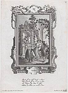 October. From a Series of Twelve Months of the Year