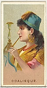 Odalisque, from World's Smokers series (N33) for Allen & Ginter Cigarettes by Allen & Ginter