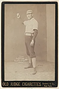 O'Day, Pitcher, Washington, from the series Old Judge Cigarettes by Goodwin & Company