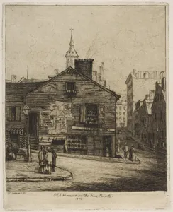 Old Houses in the "Five Points", 1870, from "Scenes of Old New York"