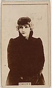 Omene, from the Actresses series (N245) issued by Kinney Brothers to promote Sweet Caporal Cigarettes by Kinney Brothers Tobacco Company