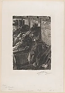 Omnibus by Anders Zorn