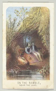 On the Ramble, Near the Lake, from the series, Views in Central Park, New York, Part 3