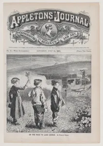 On the Road to Lake George (from "Appleton's Journal," Vol. I)