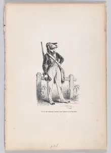 "One of those novice hunters for whom nothing is sacred" from Scenes from the Private and Public Life of Animals 
