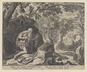 Onofrius, from the series Solitudo Sive Vitae Patrum Eremicolarum