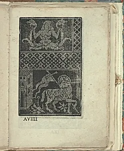 Opera Nova Universali intitulata Corona di racammi, page 10 (recto) by Giovanni Andrea Vavassore