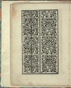 Opera Nova Universali intitulata Corona di racammi, page 18 (verso) by Giovanni Andrea Vavassore