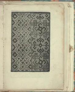 Opera Nova Universali intitulata Corona di racammi, page 29 (recto)