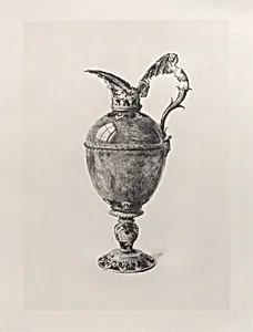 Oriental Ewer Made from Agate