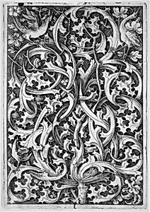 Ornamental Fillet with Thistle Motifs