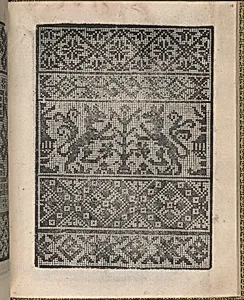 Ornamento delle belle & virtuose donne, page 14 (recto) by Matteo Pagano|Lloyd, Wallis & Lloyd