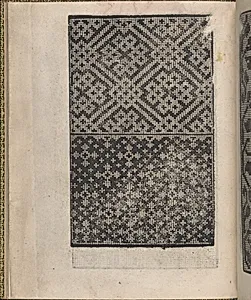 Ornamento delle belle & virtuose donne, page 16 (verso) by Matteo Pagano|Lloyd, Wallis & Lloyd
