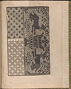 Ornamento delle belle & virtuose donne, page 24 (recto) by Matteo Pagano|Lloyd, Wallis & Lloyd