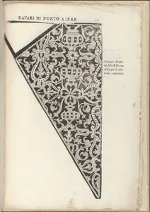 Ornamento nobile...Fatta da Lucretia Romana (Libro V of the Corona), page 13 (recto)