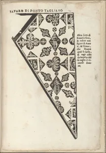 Ornamento nobile...Fatta da Lucretia Romana (Libro V of the Corona), page 15 (recto)