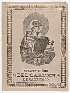 Our Lady of Catemaco holding the Christ Child