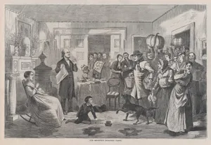 Our Minister's Donation Party (from "Harper's Bazar," Vol. I)