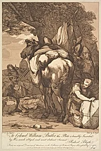 Packhorse with Soldiers