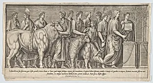 Pagan Sacrifice, after an Antique Bas Relief