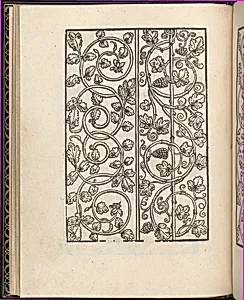 Page from Ein new kunstlich Modelbuch...(Page 15v)