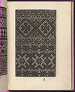 Page from Ein new kunstlich Modelbuch...(Page 24r)