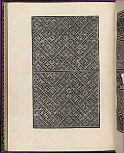 Page from Ein new kunstlich Modelbuch...(Page 33v)