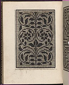 Page from Ein new kunstlich Modelbuch...(Page 40v)