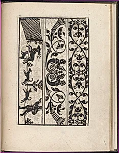Page from Ein new kunstlich Modelbuch...(Page 43r)