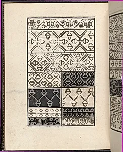 Page from Ein new kunstlich Modelbuch...(Page 45v)