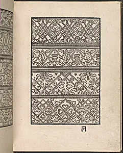 Page from Ein new kunstlich Modelbuch...(Page 5r)