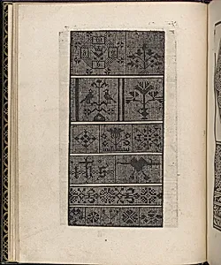 Page from Ein new kunstlich Modelbuch...(Page 9v)