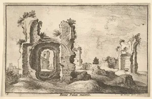 Palati maioris (Palatine Palace, Rome), from "Roman Ruins"