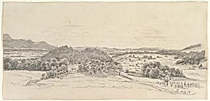 Panoramic landscape near Bergen