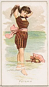 Parame, from the Fancy Bathers series (N187) issued by Wm. S. Kimball & Co. by William S. Kimball & Company