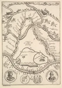 Parke of the Artillary (Aubry de La Mottraye's "Travels throughout Europe, Asia and into Part of Africa...," London, 1724, vol. II, pl. 26B)