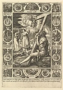 Passio Christi, from the "Allegorical Scenes from the Life of Christ" by Hendrick Goltzius