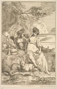 Pastoral, from "Fifteen Etchings Dedicated to Sir Joshua Reynolds"