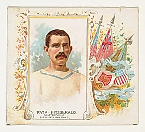Patrick Fitzgerald, Go As You Please, from World's Champions, Second Series (N43) for Allen & Ginter Cigarettes by Allen & Ginter|Lindner, Eddy & Claus