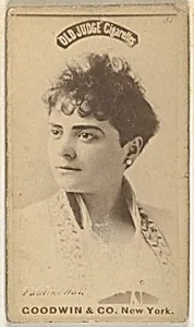 Pauline Hall, from the Actors and Actresses series (N171) for Old Judge Cigarettes by Goodwin & Company