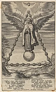 Perfectionis Ascensio from The Life of Saint John of the Cross by Antonius Wierix III